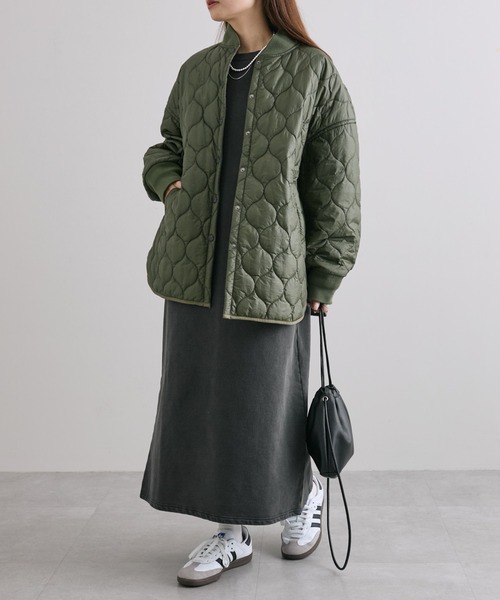 PUAL CE CIN（ピュアルセシン）の「裏起毛スウェットワンピース（ワンピース・レディース・オートミール/チャコールグレー・FREE）」の10枚目の写真