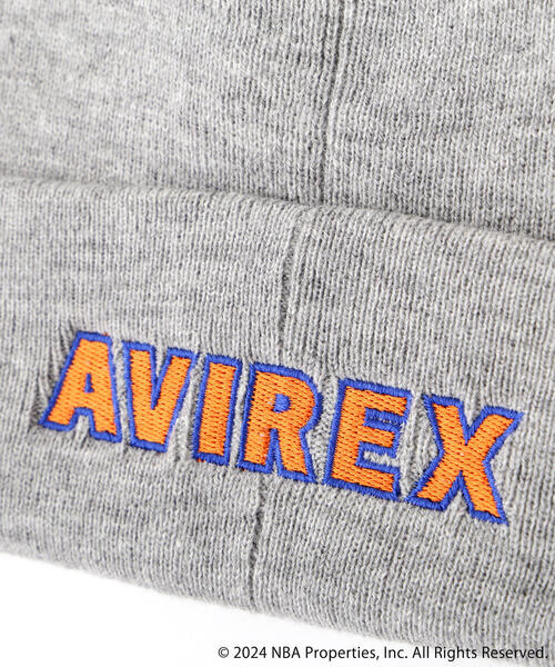 NBA（エヌビーエー）の「《AVIREX × NBA》KNIT CAP / ニットキャップ / アヴィレックス（ニットキャップ/ビーニー・メンズ・ブルー/オレンジ/イエロー/レッド/ネイビー/パープル・FREE）」の19枚目の写真