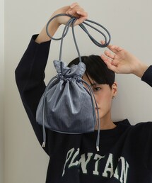 OPAQUE.CLIP | 【長さ調整可能】プリーツドロストミニショルダーバッグ(ショルダーバッグ)