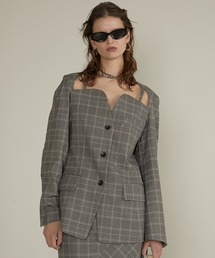 PRANK PROJECT | 【2025 Spring Pre-Order】オープンネックジャケット / Open Neck Jacket(テーラードジャケット)