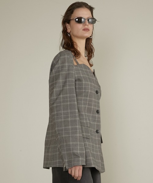 オープンネックジャケット / Open Neck Jacket（テーラード