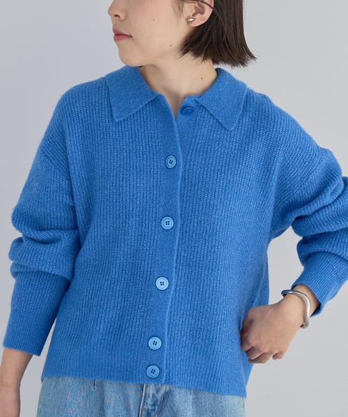 セール】衿つきニットプルオーバー（ニット/セーター）｜Green Parks