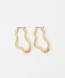 ワインディング オーバル ピアス