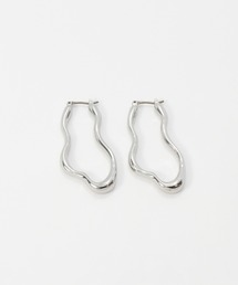 ワインディング オーバル ピアス