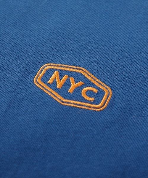 devirock（デビロック）の「綿100% お洗濯してもよれにくい ビッグシルエット袖リブ ワンポイント刺繍 アソート 長袖Tシャツ（Tシャツ/カットソー・キッズ・ブラック系2/ブルー系2/ブルー系/ブラック系/グリーン系/ベージュ系/ブルー系3/ブラック系3/ネイビー系/パープル系/グレー系/ブラック系4/ホワイト系・110cm/100cm/160cm/150cm/140cm/130cm/120cm）」の20枚目の写真