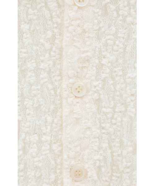 CLANE（クラネ）の「CLANE/クラネ/LADY LACE SHIRT（シャツ/ブラウス