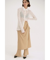 CLANE（クラネ）の「CLANE/クラネ/LADY LACE SHIRT（シャツ/ブラウス