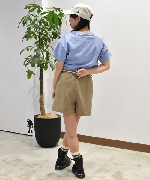 ムラサキスポーツ（ムラサキスポーツ）の「RIKKA FEMME/リッカファム ロープベルト付きショートパンツ RF25SS26（その他パンツ・レディース・カーキ/ベージュ・S/M/M/L）」の16枚目の写真