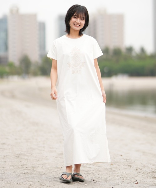セール】ROXY/ロキシー Tシャツワンピース UVケア 水陸両用 RLY252621T