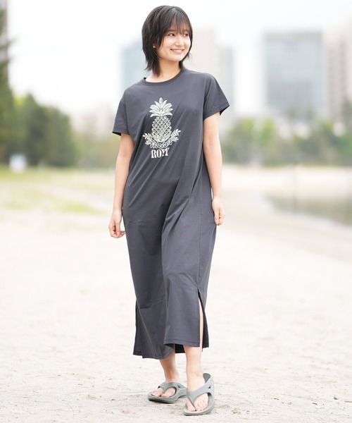セール】ROXY/ロキシー Tシャツワンピース UVケア 水陸両用 RLY252621T