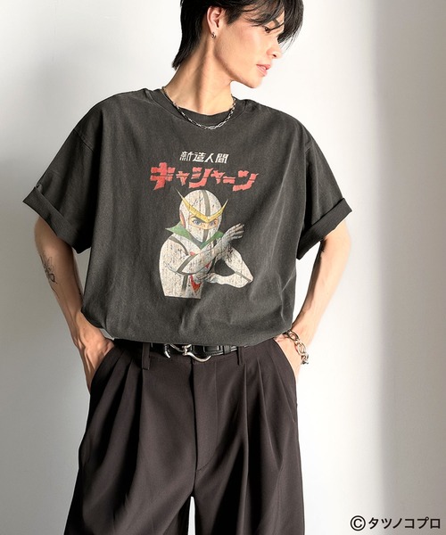 90s 新造人間キャシャーン Tシャツ タツノコプロ USA シングルステッチ セール】【タツノコプロ】新造人間キャシャーン。オリジナル