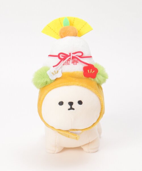 LBC(エルビーシー)の「PLUFFY かぶりもの 鏡餅(クッション/クッションカバー・レディース・ベージュ・FREE)」の13枚目の写真