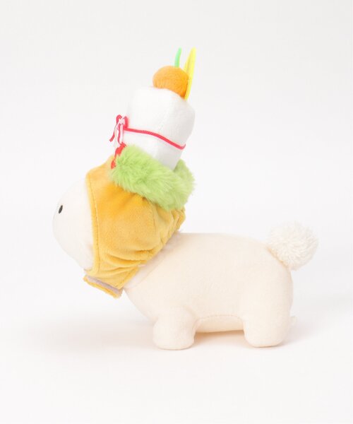 LBC(エルビーシー)の「PLUFFY かぶりもの 鏡餅(クッション/クッションカバー・レディース・ベージュ・FREE)」の5枚目の写真