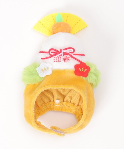 LBC(エルビーシー)の「PLUFFY かぶりもの 鏡餅(クッション/クッションカバー・レディース・ベージュ・FREE)」の10枚目の写真