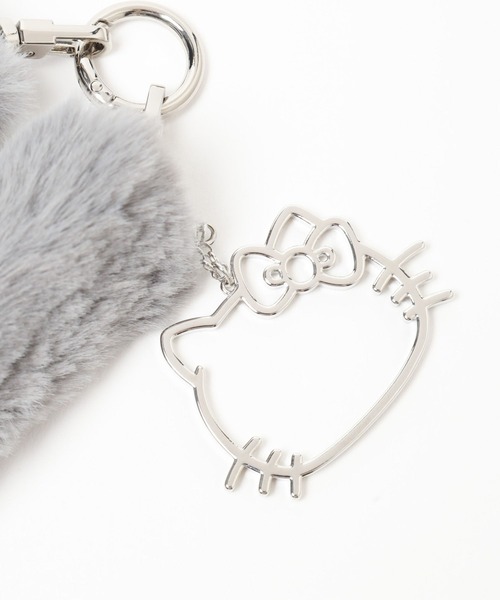 HELLO KITTY】フェイクファーモバイルストラップ 233322