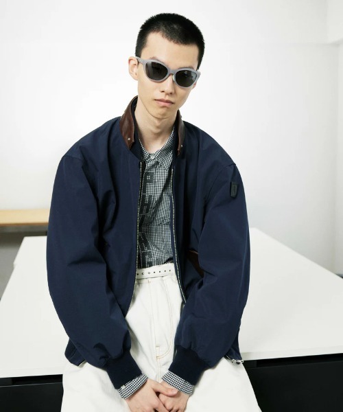 PHINGERIN（フィンガリン）の「STITCH TEXT SHIRT（シャツ/ブラウス・メンズ・ブラック/グリーン・M）」の4枚目の写真