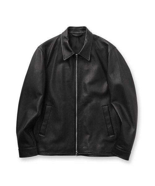 tk.TAKEO KIKUCHI（ティーケータケオキクチ）の「リアルラムレザーショートブルゾン（ブルゾン・メンズ・ブラック・01/02/03）」の7枚目の写真