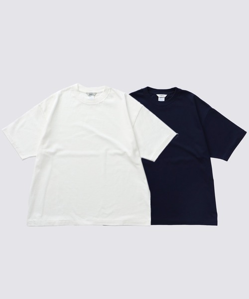 FIDELITY（フィデリティ）の「FIDELITY 2PACK TUBE TEE / 半袖2パックTシャツ（Tシャツ/カットソー・メンズ・ネイビー/ブラック/その他1/ホワイト・LARGE/MEDIUM）」の3枚目の写真