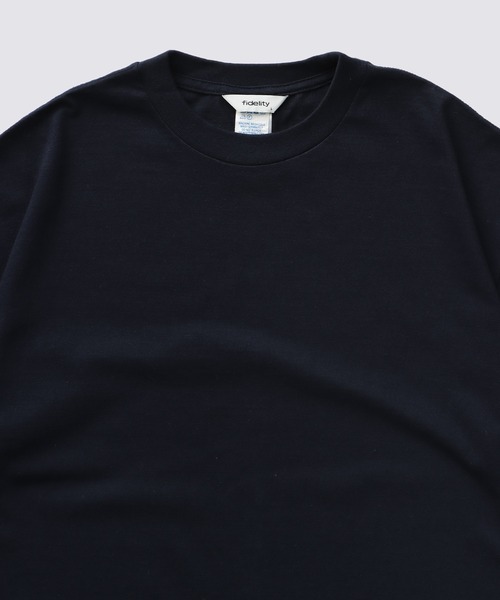 FIDELITY（フィデリティ）の「FIDELITY 2PACK TUBE TEE / 半袖2パックTシャツ（Tシャツ/カットソー・メンズ・ネイビー/ブラック/その他1/ホワイト・LARGE/MEDIUM）」の5枚目の写真
