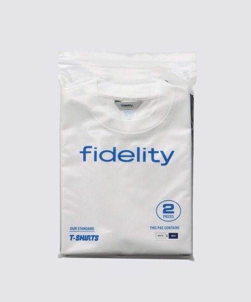 FIDELITY（フィデリティ）の「FIDELITY 2PACK TUBE TEE / 半袖2パックTシャツ（Tシャツ/カットソー・メンズ・ネイビー/ブラック/その他1/ホワイト・LARGE/MEDIUM）」の15枚目の写真