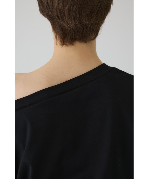 RIM.ARK（リムアーク）の「Sleeve tuck cut tops スリーブタックカットトップス（Tシャツ/カットソー・レディース・ブラック/ホワイト/グレイッシュベージュ・FREE）」の20枚目の写真