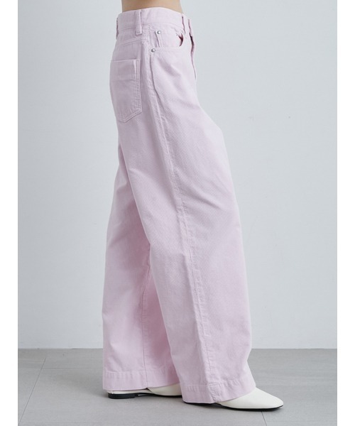 MIESROHE(ミースロエ)の「コーデュロイワイドPT(その他パンツ・レディース・ベージュ/ピンク/グレー・0/1)」の22枚目の写真