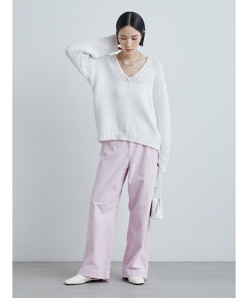 MIESROHE(ミースロエ)の「コーデュロイワイドPT(その他パンツ・レディース・ベージュ/ピンク/グレー・0/1)」の5枚目の写真