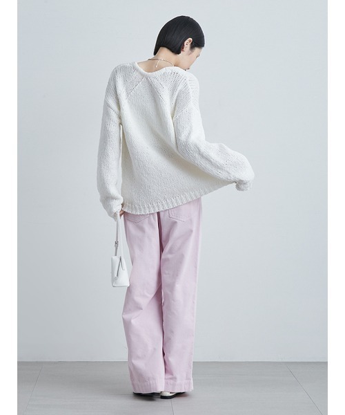 MIESROHE(ミースロエ)の「コーデュロイワイドPT(その他パンツ・レディース・ベージュ/ピンク/グレー・0/1)」の10枚目の写真