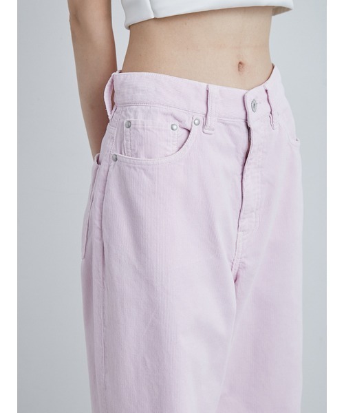 MIESROHE(ミースロエ)の「コーデュロイワイドPT(その他パンツ・レディース・ベージュ/ピンク/グレー・0/1)」の19枚目の写真