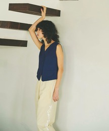 null.（ヌル）の「ジャガードジョーゼットベスト（ベスト）」