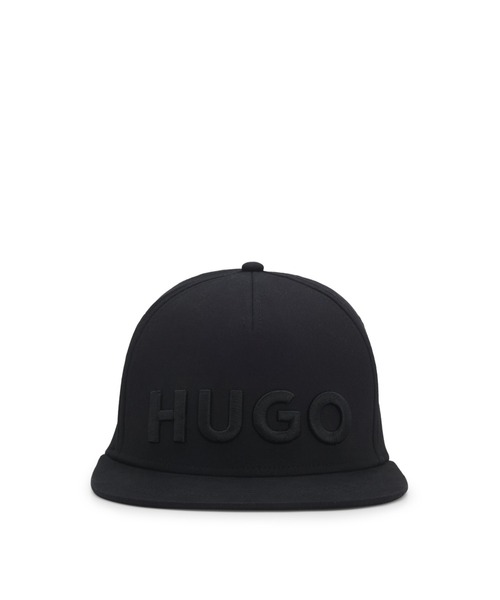 HUGO（ヒューゴ）の「ストレッチコットン キャップ ロゴエンブロイダリー（キャップ・メンズ・ブラック・LXL/SM）」の2枚目の写真