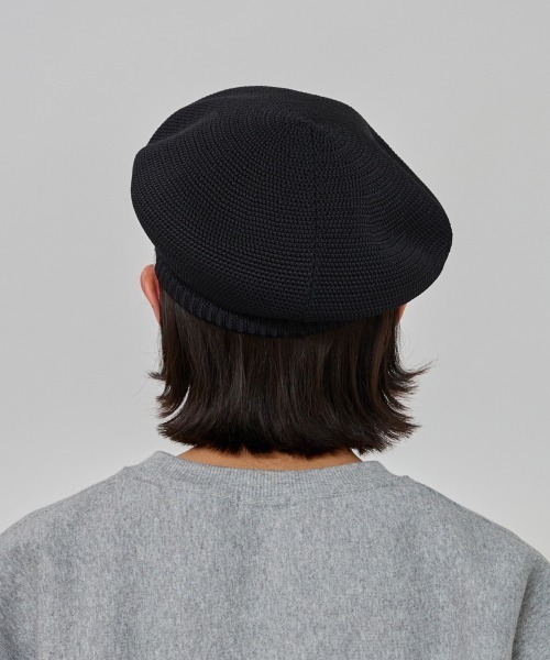 OVERRIDE（オーバーライド）の「OVERRIDE  REP TAM BERET / オーバーライド（ハンチング/ベレー帽・メンズ・ライトブルー/ライトグリーン/ブラック/ダークベージュ・58cm/60cm）」の19枚目の写真