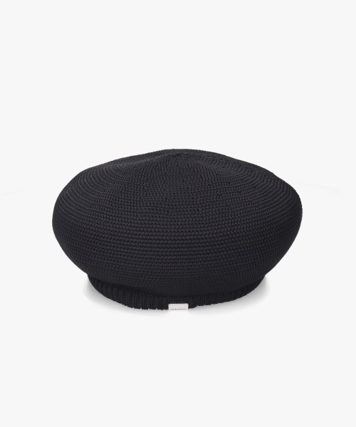 OVERRIDE（オーバーライド）の「OVERRIDE  REP TAM BERET / オーバーライド（ハンチング/ベレー帽・メンズ・ライトブルー/ライトグリーン/ブラック/ダークベージュ・58cm/60cm）」の22枚目の写真