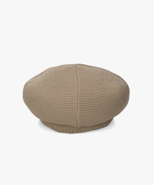 OVERRIDE（オーバーライド）の「OVERRIDE  REP TAM BERET / オーバーライド（ハンチング/ベレー帽・メンズ・ライトブルー/ライトグリーン/ブラック/ダークベージュ・58cm/60cm）」の14枚目の写真