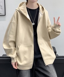 BENDER TOKYO（ベンダートウキョウ）の「【BENDER TOKYO】カットスエード ジップパーカー（パーカー）」