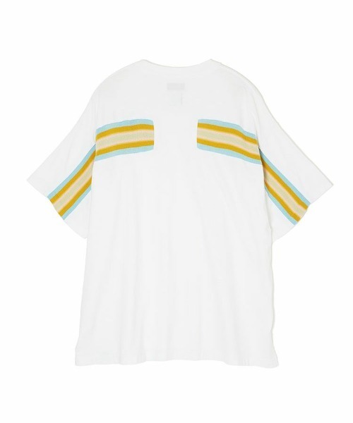 FACETASM（ファセッタズム）の「【FACETASM / ファセッタズム】RIB BIG TEE / ホワイト [NAT-TEE-U06]（Tシャツ/カットソー・メンズ・ホワイト・5/1）」の6枚目の写真
