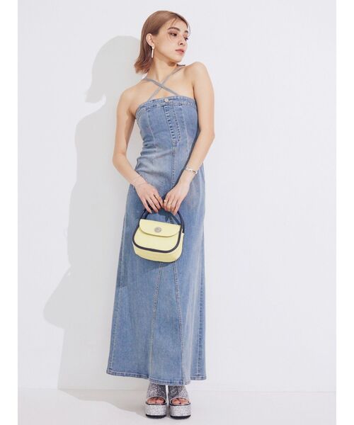 EVRIS(エヴリス)の「バイカラーハンドBAG(ハンドバッグ・レディース・その他1/イエロー/ブラック・FREE)」の9枚目の写真