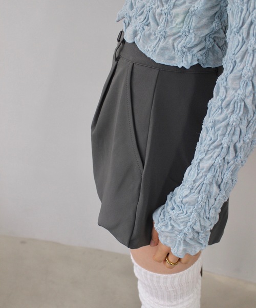 SANSeLF(サンセルフ)の「バルーンショートパンツ【SANSeLF】sanw25s013(その他パンツ・レディース・グレー/ブラック・FREE)」の11枚目の写真
