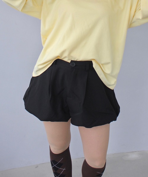 SANSeLF(サンセルフ)の「バルーンショートパンツ【SANSeLF】sanw25s013(その他パンツ・レディース・グレー/ブラック・FREE)」の18枚目の写真