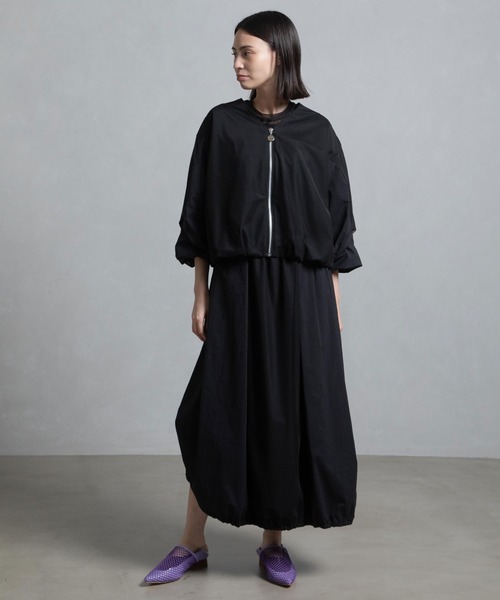 今期 新品 MARECHAL TERRE 2way バルーン ジップ ブルゾン 今期 新品 MARECHAL TERRE 2way バルーン ジップ ブルゾン