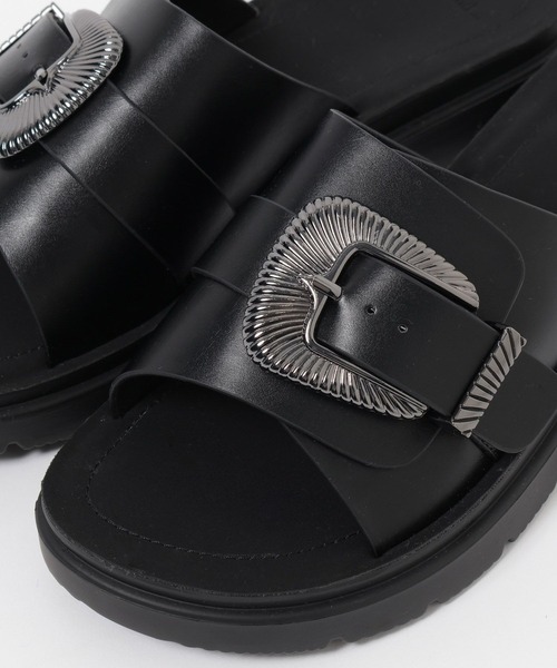 niko and...（ニコアンド）の「オリジナルウエスタンバックルサンダル（サンダル・レディース・ブラック/ブラウン・LARGE/MEDIUM/SMALL）」の8枚目の写真