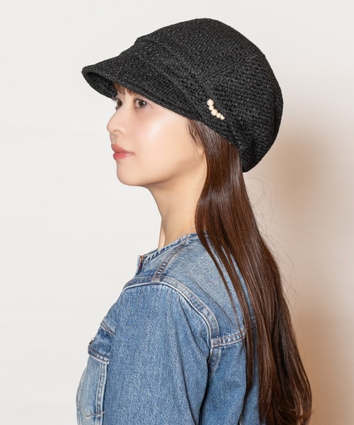 【新品未使用タグ付き】CA4LA カシラ　キャスケット DIP9(ONESIZE BLACKxWHITE): キャスケット｜帽子通販｜CA4LA