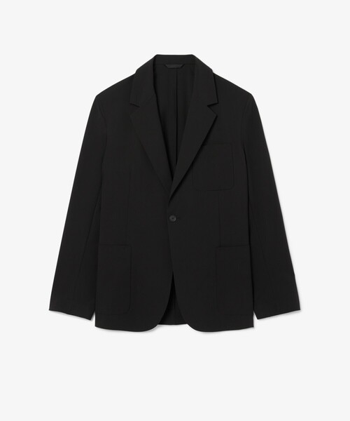 ラコステ LACOSTE ジップ配色撥水ジャケット （ブラック系その他