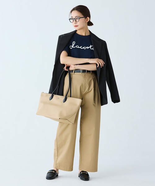 LACOSTE(ラコステ)の「撥水 ストレッチタフタ テクニカルテーラードジャケット(テーラードジャケット・メンズ・ブラック・52/50/48/46)」の19枚目の写真