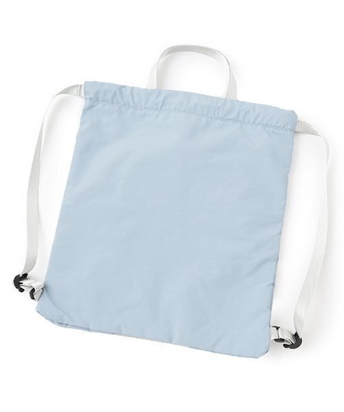 LOVETOXIC（ラブトキシック）の「【LTXC】【撥水】ナップサック（バックパック/リュック・キッズ・サックスブルー/ブラック/ライトグレー・F）」の4枚目の写真