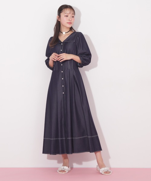アル　　ジャズベ　ワンピース　アッシュ　改造品 ワッシャー加工シャツワンピース – LILA & CITTA ONLINE SHOP