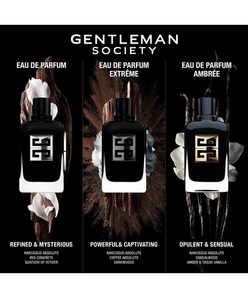 ジェントルマン オーデパルファム ソサイエティ アンブレ (60mL