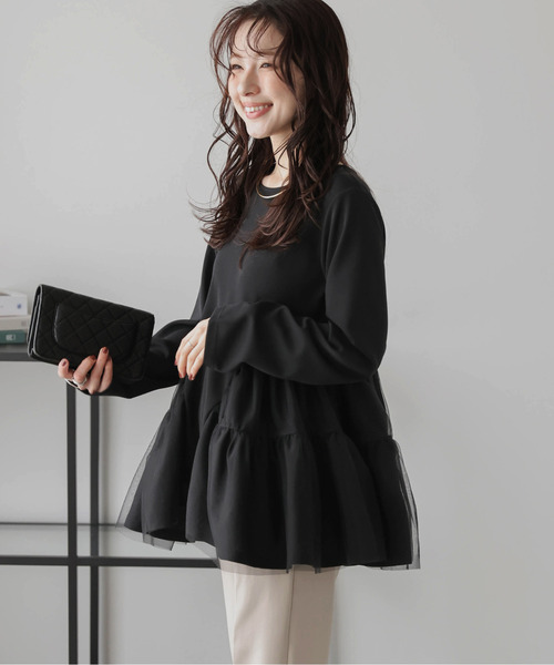 treat ürself ペプラムトップス ベアペプラムトップス – frunco
