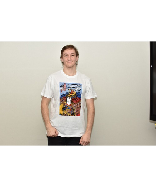 JIN plus(ジンプラス)の「川中島合戦 武田左馬之助 JIN+ 半袖ホワイトTシャツ(Tシャツ/カットソー・メンズ・ホワイト系その他2/ホワイト系その他4/ホワイト系その他/ホワイト系その他3・MEDIUM/X-LARGE/SMALL/LARGE)」の13枚目の写真