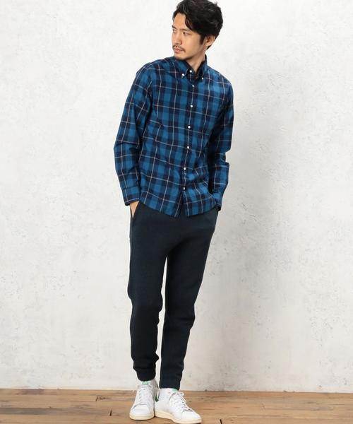 green label relaxing（グリーンレーベルリラクシング）の「MELANGE/BOA SWEATパンツ◆（その他パンツ・メンズ・グレー/ネイビー/ダークグレー・SMALL/MEDIUM/LARGE）」の6枚目の写真